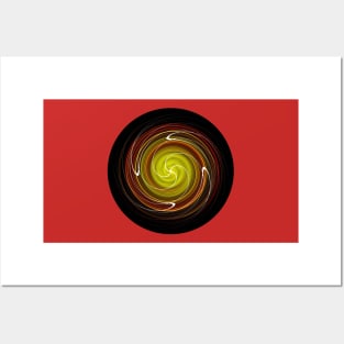 Round Solar Symbol Posters and Art